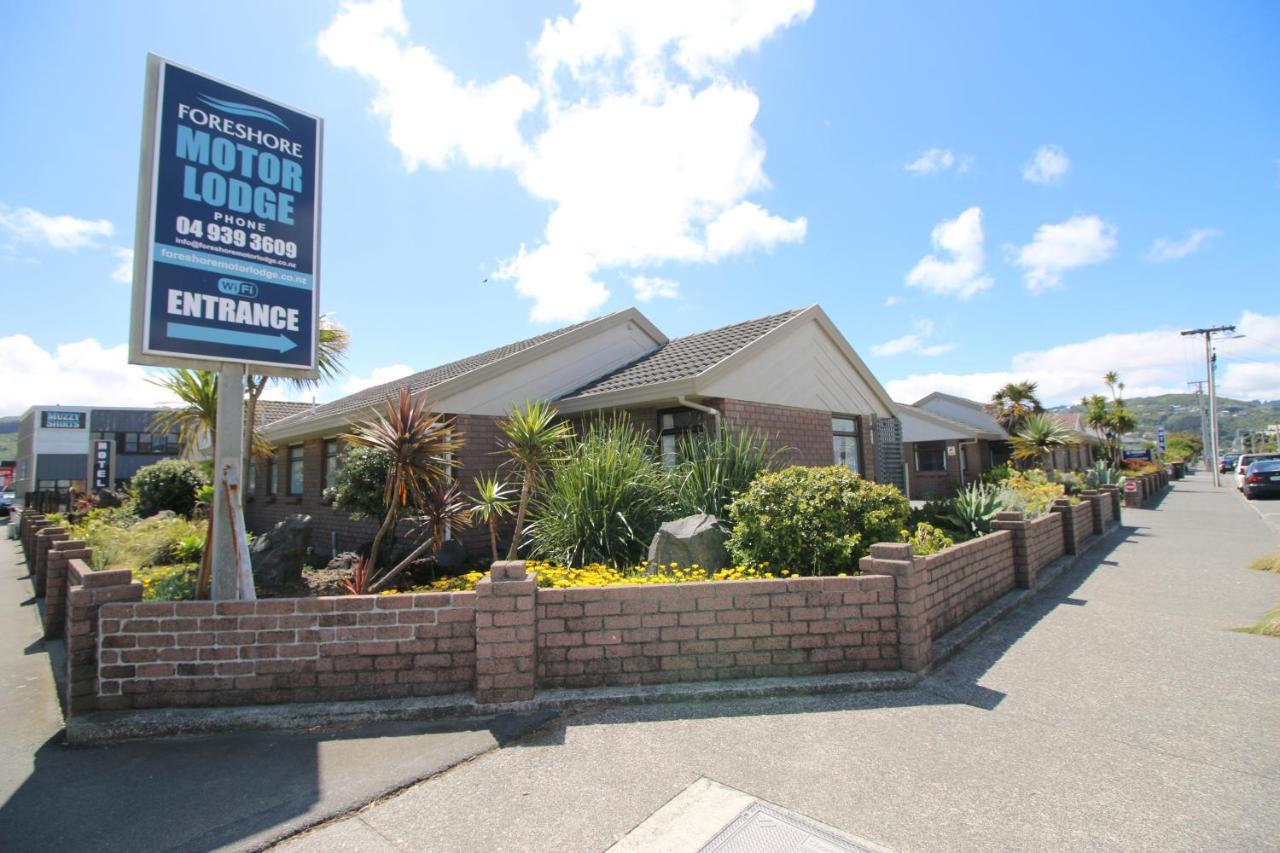 Foreshore Motor Lodge Lower Hutt Exterior foto